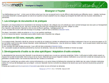 Tablet Screenshot of hopital.sesamath.net